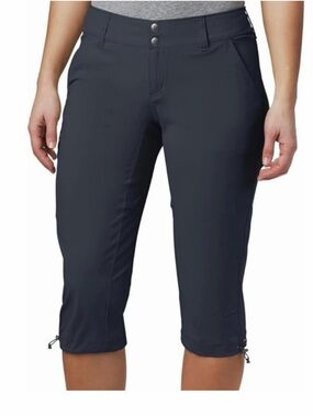 Columbia Dark Navy / Grey Omni Shield  Crop Hiking Pants